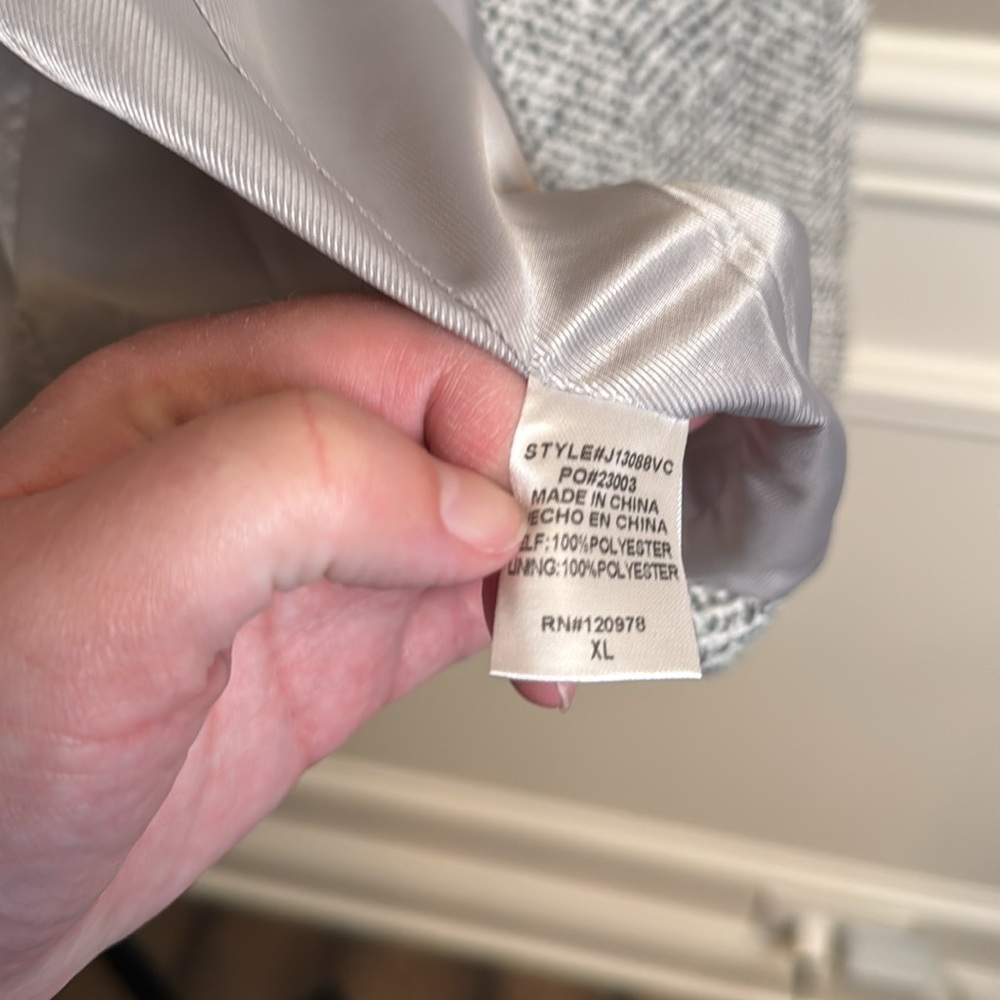 Vici TAYSHIA POCKETED COAT - HEATHER GREY size XL - Picture 6 of 9